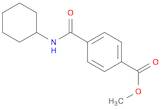 Benzoic acid, 4-[(cyclohexylamino)carbonyl]-, methyl ester