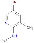 2-Pyridinamine, 5-bromo-N,3-dimethyl-
