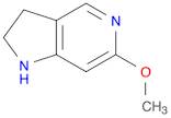 1H-Pyrrolo[3,2-c]pyridine, 2,3-dihydro-6-Methoxy-