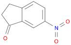 1H-Inden-1-one, 2,3-dihydro-6-nitro-