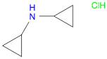 Cyclopropanamine, N-cyclopropyl-, hydrochloride (1:1)