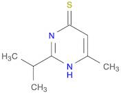 4(3H)-Pyrimidinethione, 6-methyl-2-(1-methylethyl)-