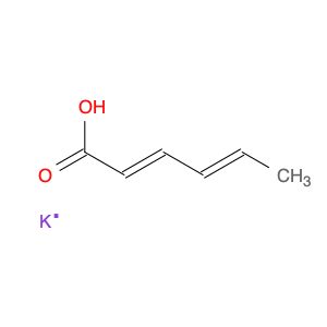 2,4-Hexadienoic acid, potassium salt (1:1), (2E,4E)-