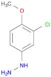 Hydrazine, (3-chloro-4-methoxyphenyl)-