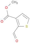 3-Thiophenecarboxylic acid, 2-formyl-, methyl ester