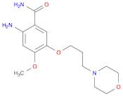 Benzamide, 2-amino-4-methoxy-5-[3-(4-morpholinyl)propoxy]-