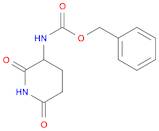 Carbamic acid, N-(2,6-dioxo-3-piperidinyl)-, phenylmethyl ester
