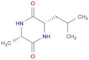 2,5-Piperazinedione, 3-methyl-6-(2-methylpropyl)-, (3S,6S)-