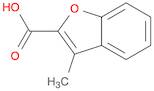2-Benzofurancarboxylic acid, 3-methyl-