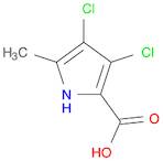 1H-Pyrrole-2-carboxylic acid, 3,4-dichloro-5-methyl-