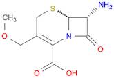 5-Thia-1-azabicyclo[4.2.0]oct-2-ene-2-carboxylic acid, 7-amino-3-(methoxymethyl)-8-oxo-, (6R,7R)-
