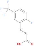 2-Propenoic acid, 3-[2-fluoro-5-(trifluoromethyl)phenyl]-