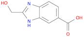 1H-Benzimidazole-6-carboxylic acid, 2-(hydroxymethyl)-