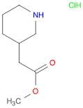 3-Piperidineacetic acid, methyl ester, hydrochloride (1:1)