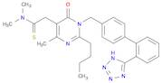 5-Pyrimidineethanethioamide, 2-butyl-1,6-dihydro-N,N,4-trimethyl-6-oxo-1-[[2'-(2H-tetrazol-5-yl)[1,1'-biphenyl]-4-yl]methyl]-