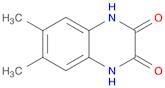 2,3-Quinoxalinedione, 1,4-dihydro-6,7-dimethyl-