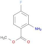 Benzoic acid, 2-amino-4-fluoro-, methyl ester