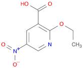 3-Pyridinecarboxylic acid, 2-ethoxy-5-nitro-