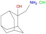 Tricyclo[3.3.1.13,7]decan-2-ol, 2-(aminomethyl)-, hydrochloride (1:1)