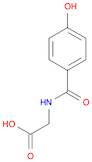 Glycine, N-(4-hydroxybenzoyl)-