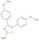 2-Thiazolamine, 4,5-bis(4-methoxyphenyl)-