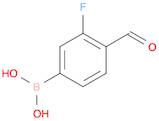 Boronic acid, B-(3-fluoro-4-formylphenyl)-