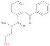 Benzamide, 2-benzoyl-N-(2-hydroxyethyl)-N-methyl-
