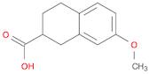 2-Naphthalenecarboxylic acid, 1,2,3,4-tetrahydro-7-methoxy-