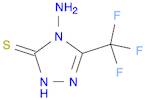 3H-1,2,4-Triazole-3-thione, 4-amino-2,4-dihydro-5-(trifluoromethyl)-