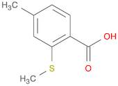 Benzoic acid, 4-methyl-2-(methylthio)-