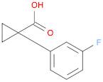 Cyclopropanecarboxylic acid, 1-(3-fluorophenyl)-