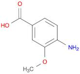 Benzoic acid, 4-amino-3-methoxy-
