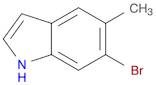 1H-Indole, 6-bromo-5-methyl-