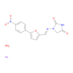 2,4-Imidazolidinedione, 1-[[[5-(4-nitrophenyl)-2-furanyl]methylene]amino]-, sodium salt, hydrate (2:2:7)