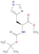 L-Histidine, N-[(1,1-dimethylethoxy)carbonyl]-, methyl ester
