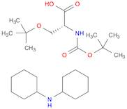 D-Serine, N-[(1,1-dimethylethoxy)carbonyl]-O-(1,1-dimethylethyl)-, compd. with N-cyclohexylcyclohe…