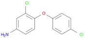 Benzenamine, 3-chloro-4-(4-chlorophenoxy)-