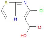 Imidazo[2,1-b]thiazole-5-carboxylic acid, 6-chloro-