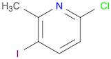 Pyridine, 6-chloro-3-iodo-2-methyl-