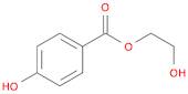 Benzoic acid, 4-hydroxy-, 2-hydroxyethyl ester