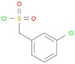 Benzenemethanesulfonyl chloride, 3-chloro-