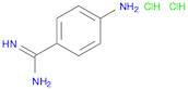 Benzenecarboximidamide, 4-amino-, hydrochloride (1:2)
