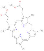 21H,23H-Porphine-2,18-dipropanoic acid, 3,7,12,17-tetramethyl-, 2,18-dimethyl ester