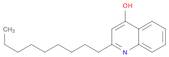 4-Quinolinol, 2-nonyl-