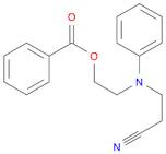 Propanenitrile, 3-[[2-(benzoyloxy)ethyl]phenylamino]-
