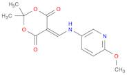 1,3-Dioxane-4,6-dione, 5-[[(6-methoxy-3-pyridinyl)amino]methylene]-2,2-dimethyl-