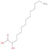 Tetradecanoic acid, 2-hydroxy-