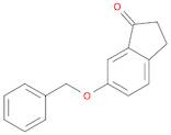 1H-Inden-1-one, 2,3-dihydro-6-(phenylmethoxy)-