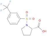 Proline, 1-[[3-(trifluoromethyl)phenyl]sulfonyl]-