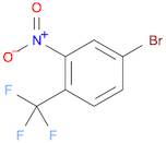 Benzene, 4-bromo-2-nitro-1-(trifluoromethyl)-